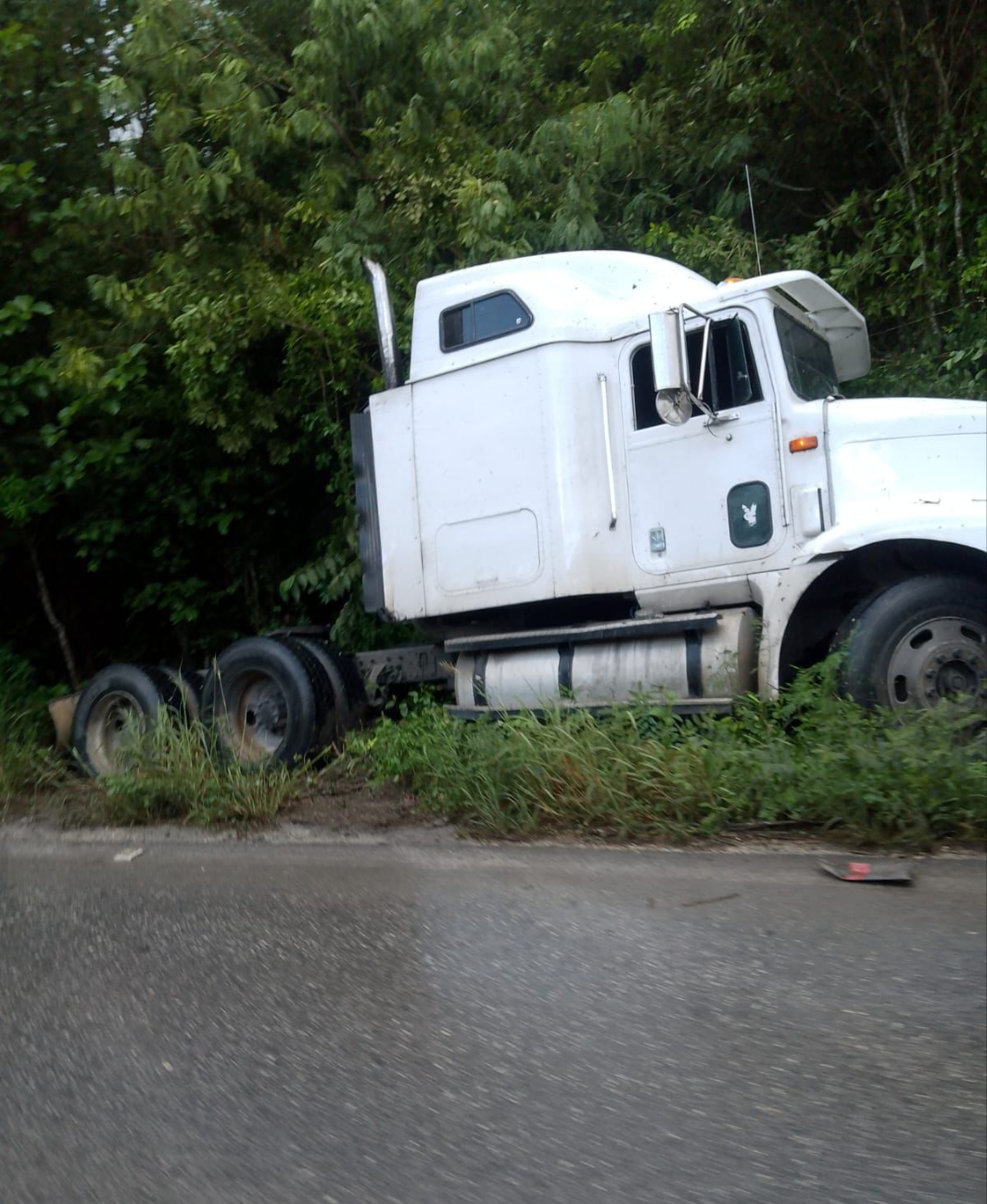 En el accidente no se reportaron heridos