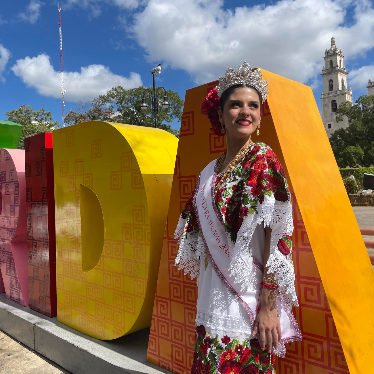 Ella es la representante de Mérida a embajadora de la Feria Yucatán Xmatkuil 2024