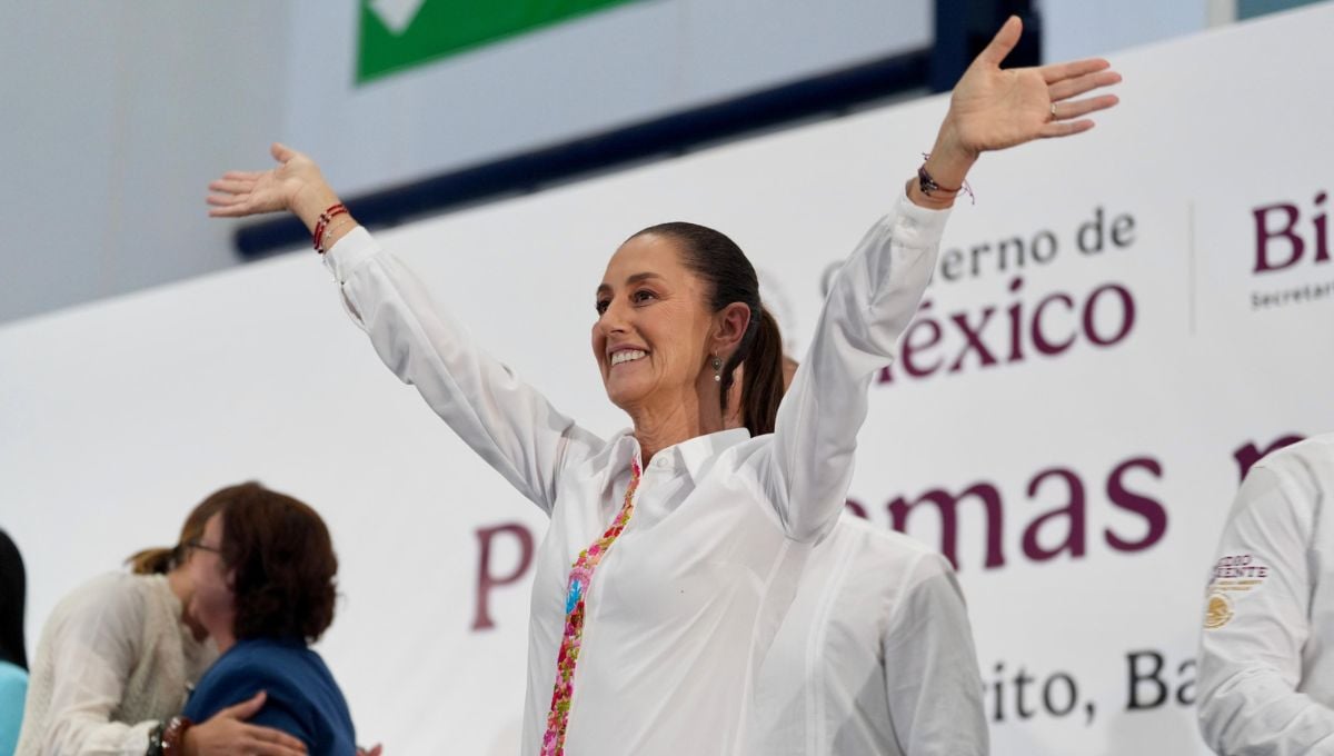 Claudia Sheinbaum destaca apoyo a mujeres en Playa Rosarito y anuncia nuevos programas del bienestar