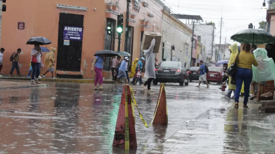 En Yucatán, se esperan lluvias fuertes a intensas, con temperaturas entre 21 y 26 grados