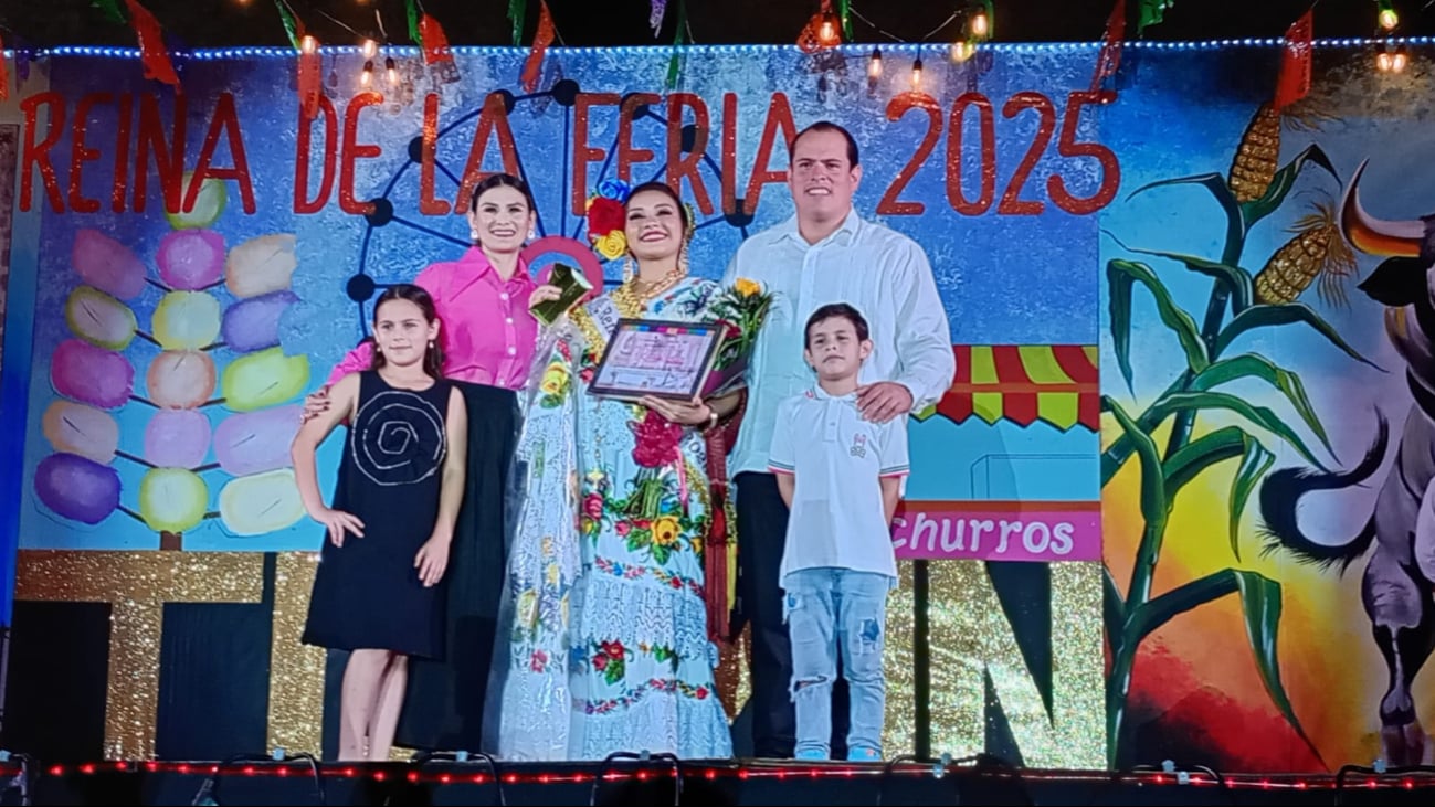 Jesuí Guadalupe Huchim Gutiérrez es la nueva Reina de la Feria de Reyes 2025