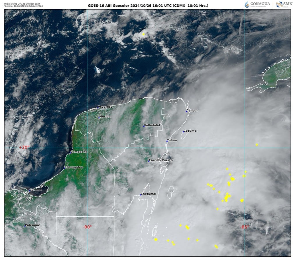 Clima en Yucatán, Campeche y Quintana Roo hoy: Este es el pronóstico de lluvias para el fin de semana en la Península