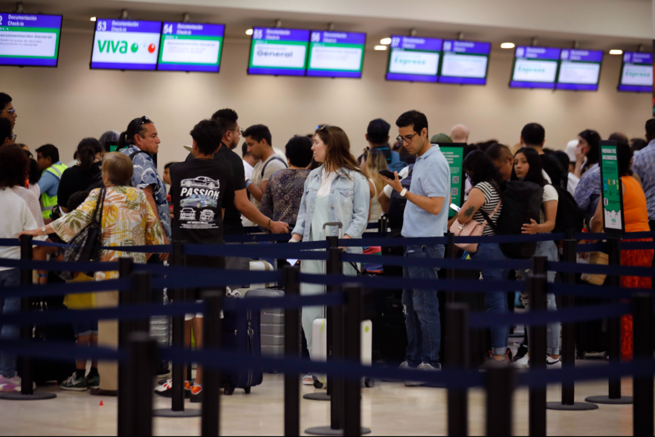 Aeropuerto de Cancún registra más de 400 operaciones en un día