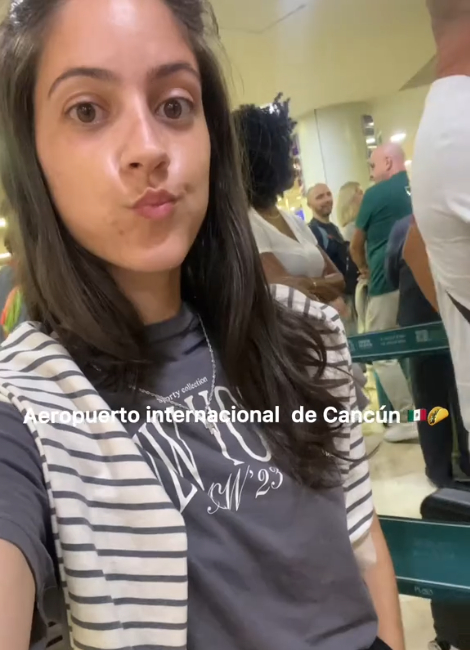 Cubana se queja del aeropuerto de Cancún; “eso no pasa en Cuba”: VIDEO