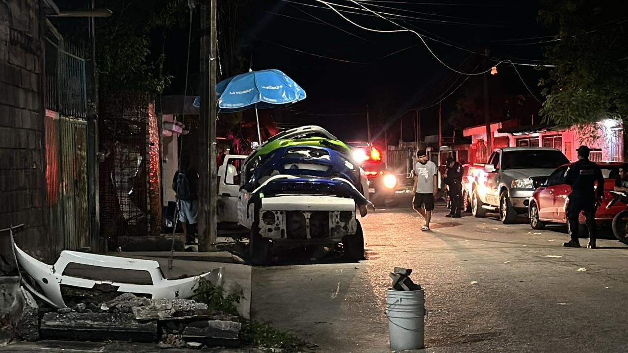 Hombre es atacado a quemarropa afuera de su casa en Cancún.