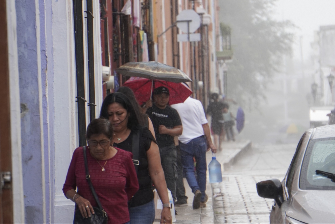 Se esperan lluvias fuertes