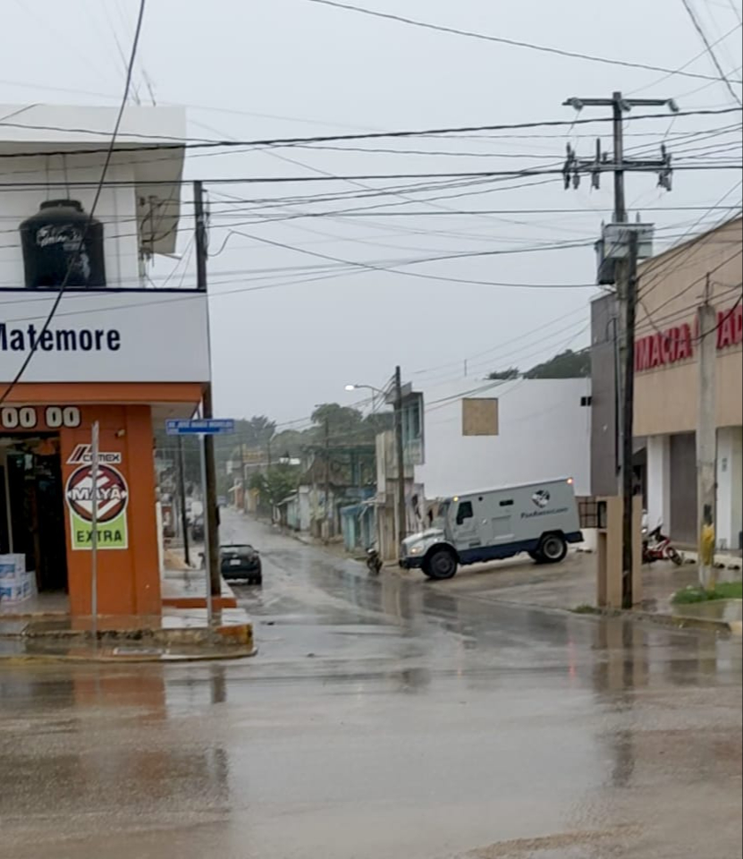 Durante el día de hoy martes, dieron inicio a las lluvias