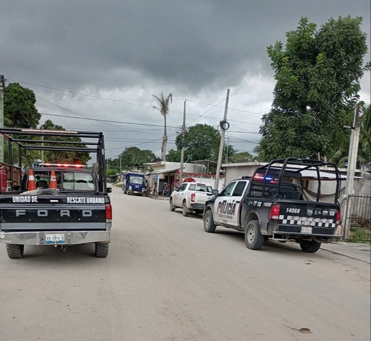 Detienen a tres  hombres por agredir a una mujer y su hijo en Chetumal