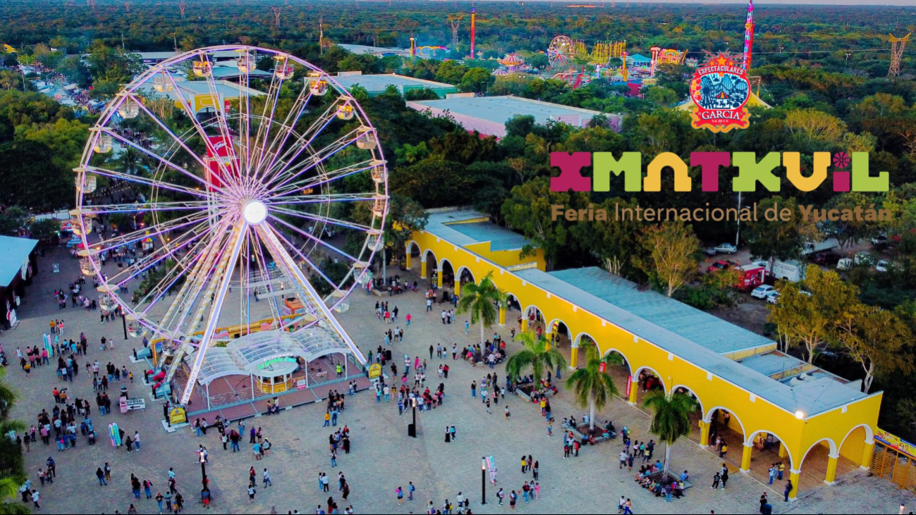 La Feria Internacional Yucatán Xmatkuil 2024 contará con La Grande Roue, una rueda de la fortuna traída desde Holanda