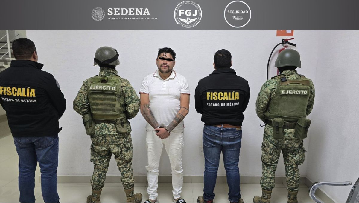 La Fiscalía del Estado de México detuvo a José Enrique "N", alias “El Nariz”, supuesto líder de la Familia Michoacana en el Valle de Toluca