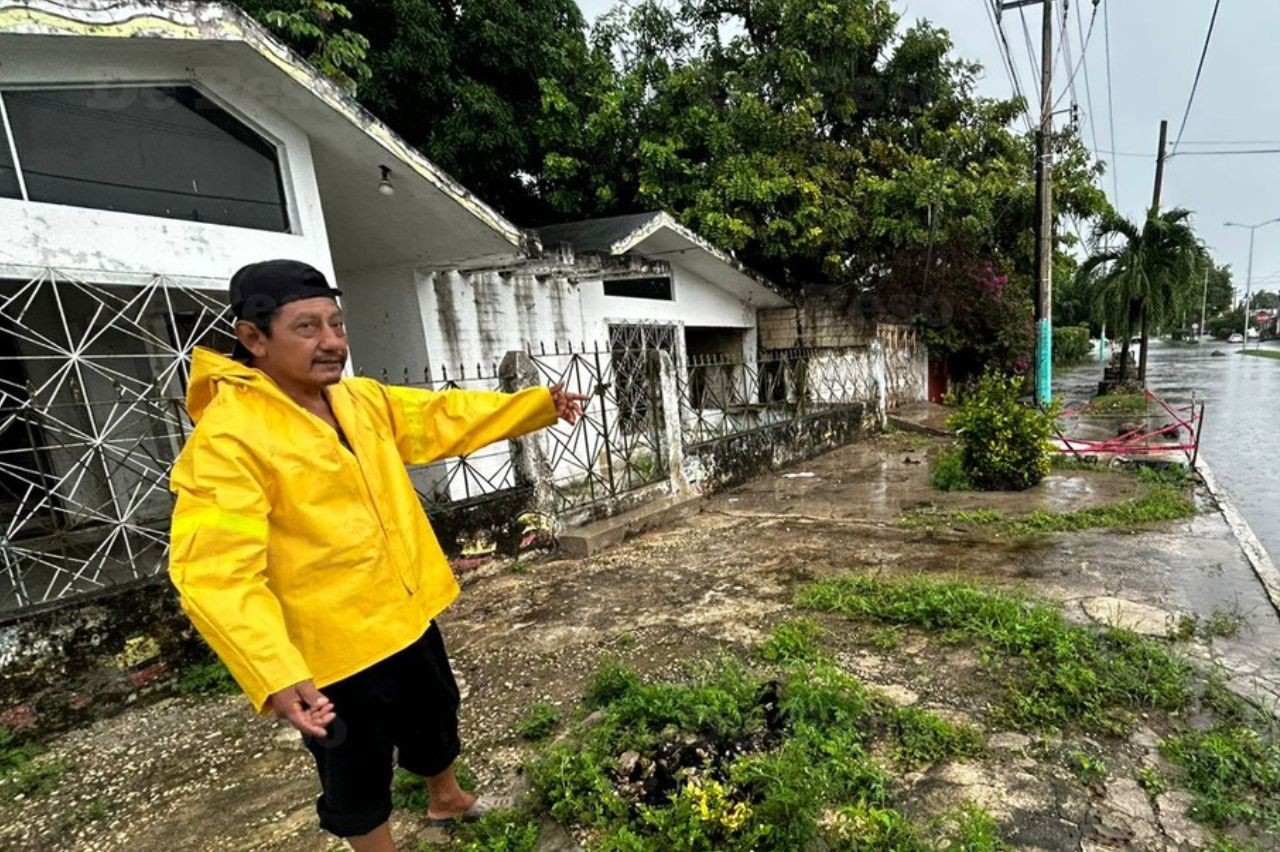 Lluvias interfieren en las actividades de los chetumalenses 