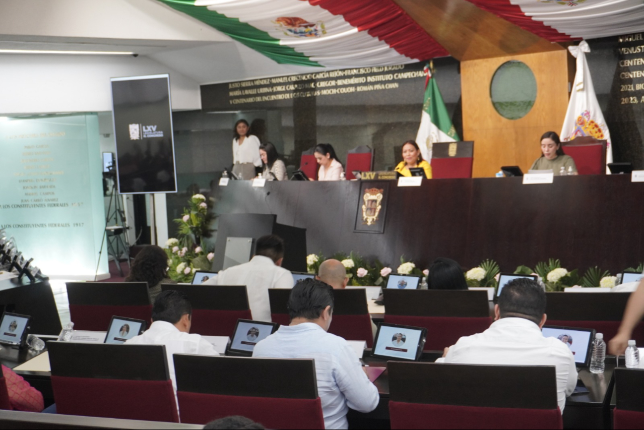 Un debate entre las bancadas de MC y Morena surgió por la falta de mantenimiento de las calles en San Francisco de Campeche