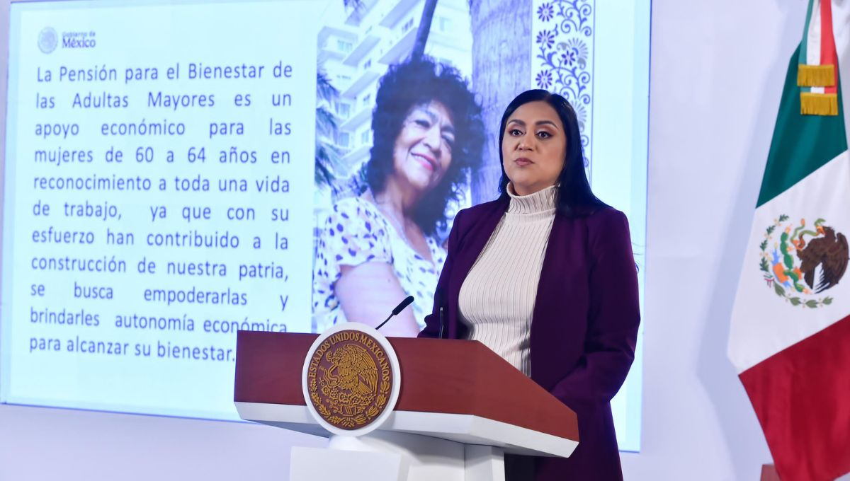 Ariadna Montiel, titular de la secretaría de Bienestar