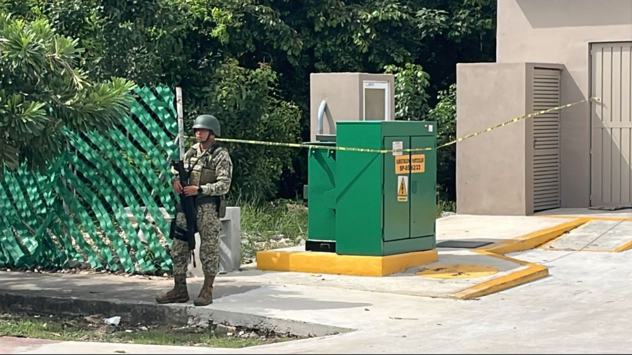 Autoridades acordonaron el lugar de los hechos al llegar