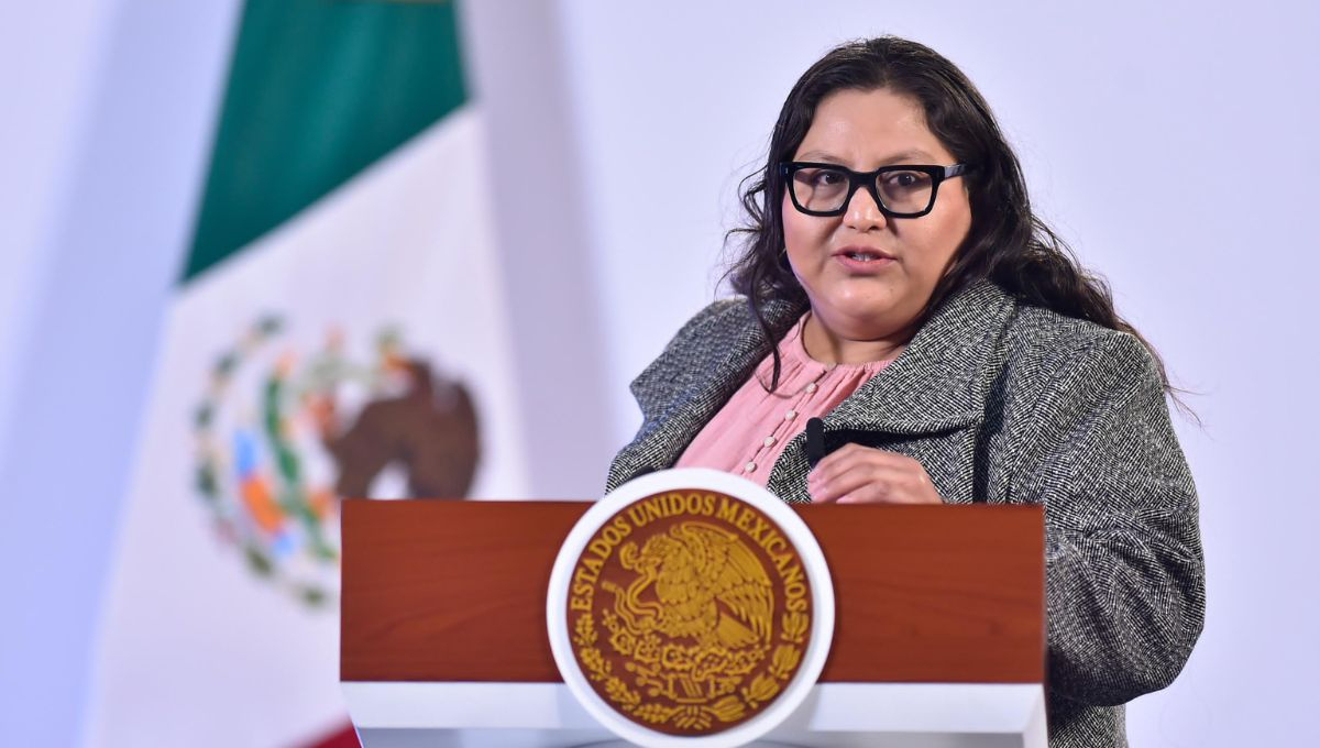 Citlalli Hernández, titular de la Secretaría de las Mujeres