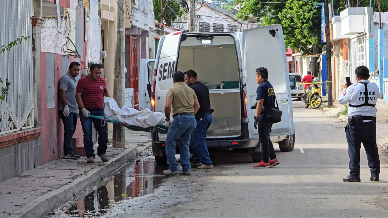 El hombre cayó fulminante