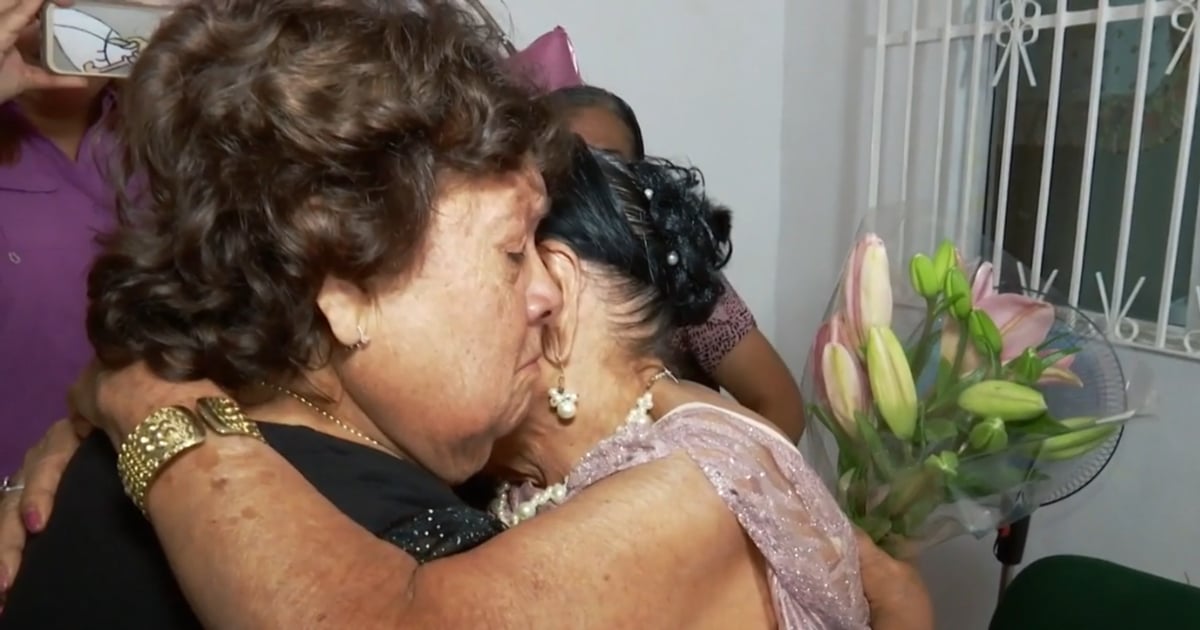 La historia de Agustina y Amparo; madre e hija se reencuentran después de 77 años