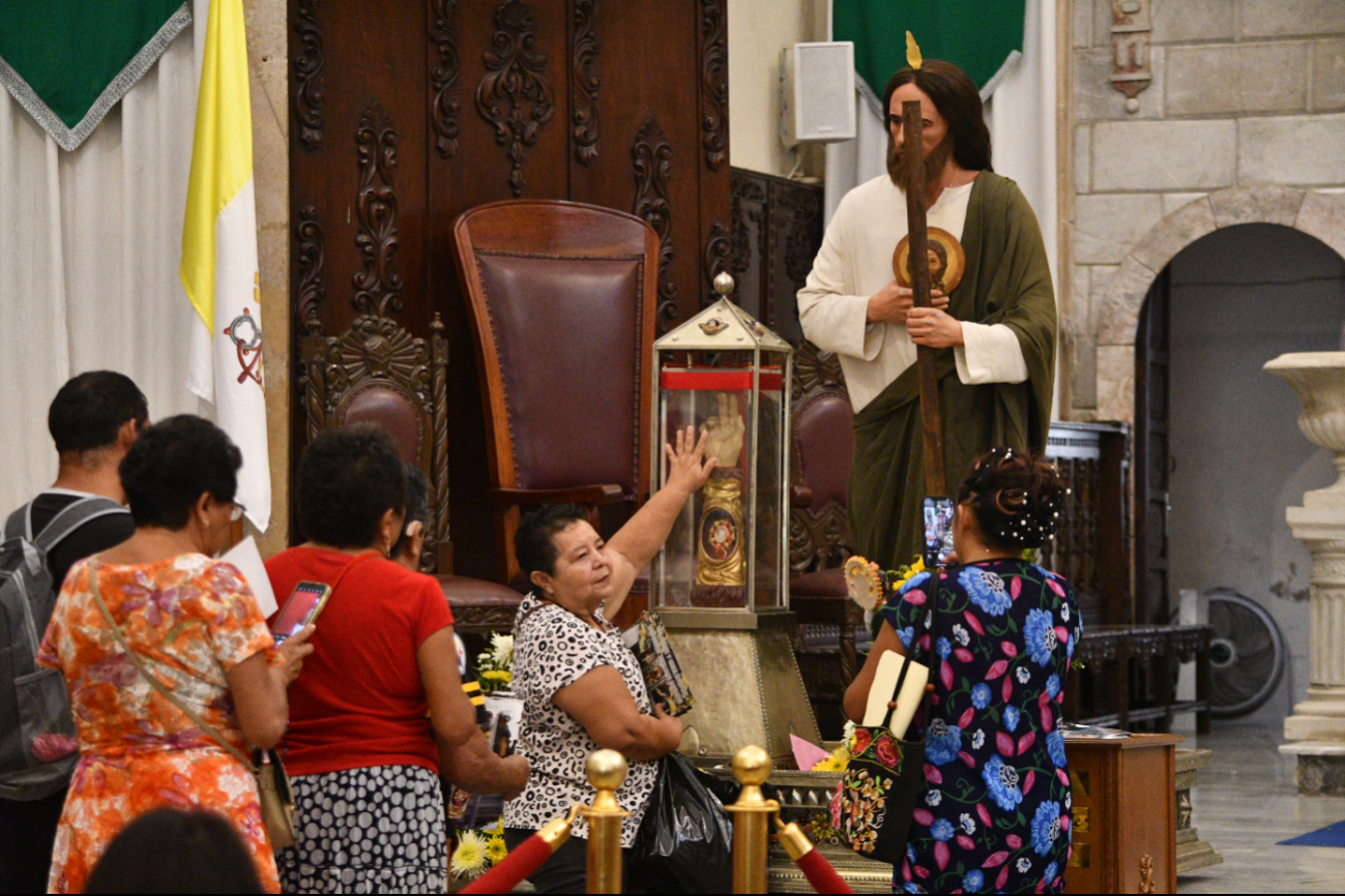 Permanecieron en la Catedral.