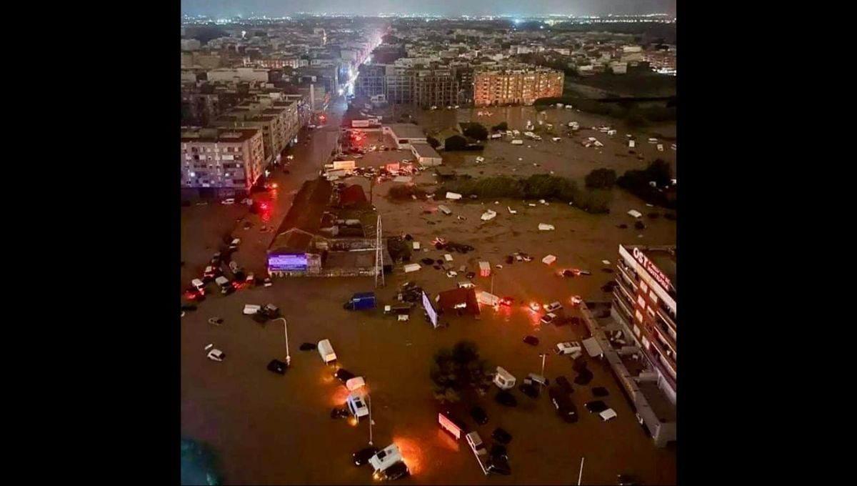 "Dana" dejó cuantiosos daños y pérdidas en la ciudad española de Valencia