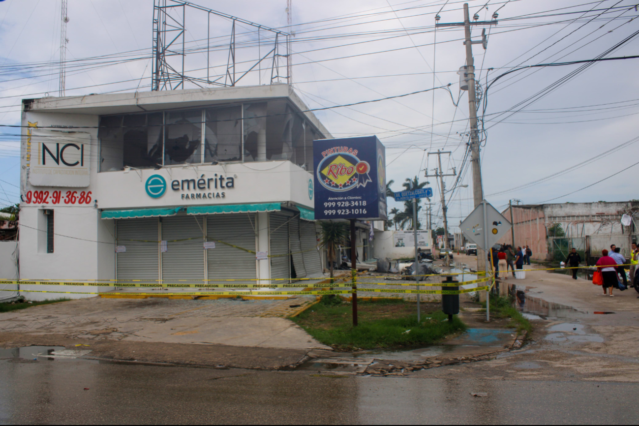 Bomberos de la SSP aseguraron la zona y confirmaron que no hubo personas lesionadas