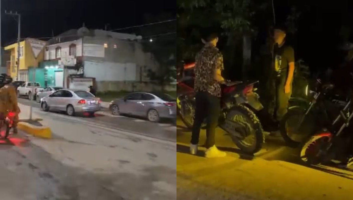 Conductor ebrio arrolla motocicletas en Escárcega y se da a la fuga