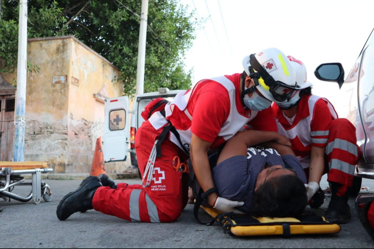 Cruz Roja Mexicana en Mérida atiende mayormente a personas con enfermedades crónicas   