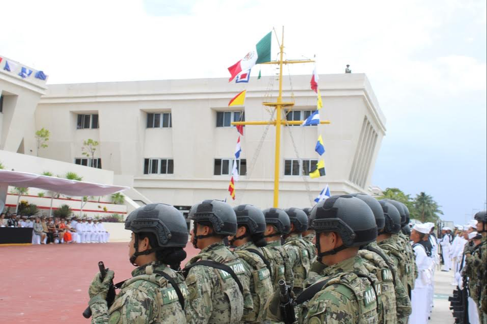 En el evento asistieron tanto elementos de la Marina como otras autoridades