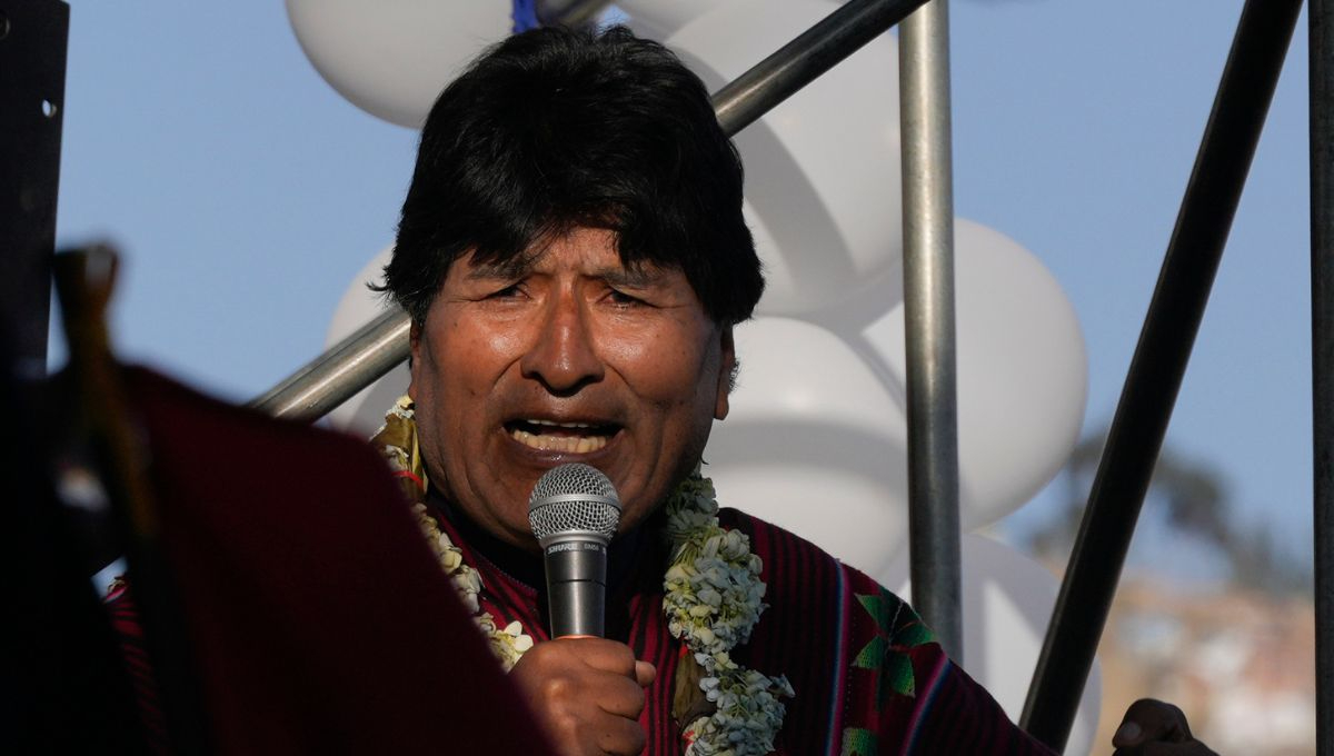 Evo Morales, expresidente de Bolivia