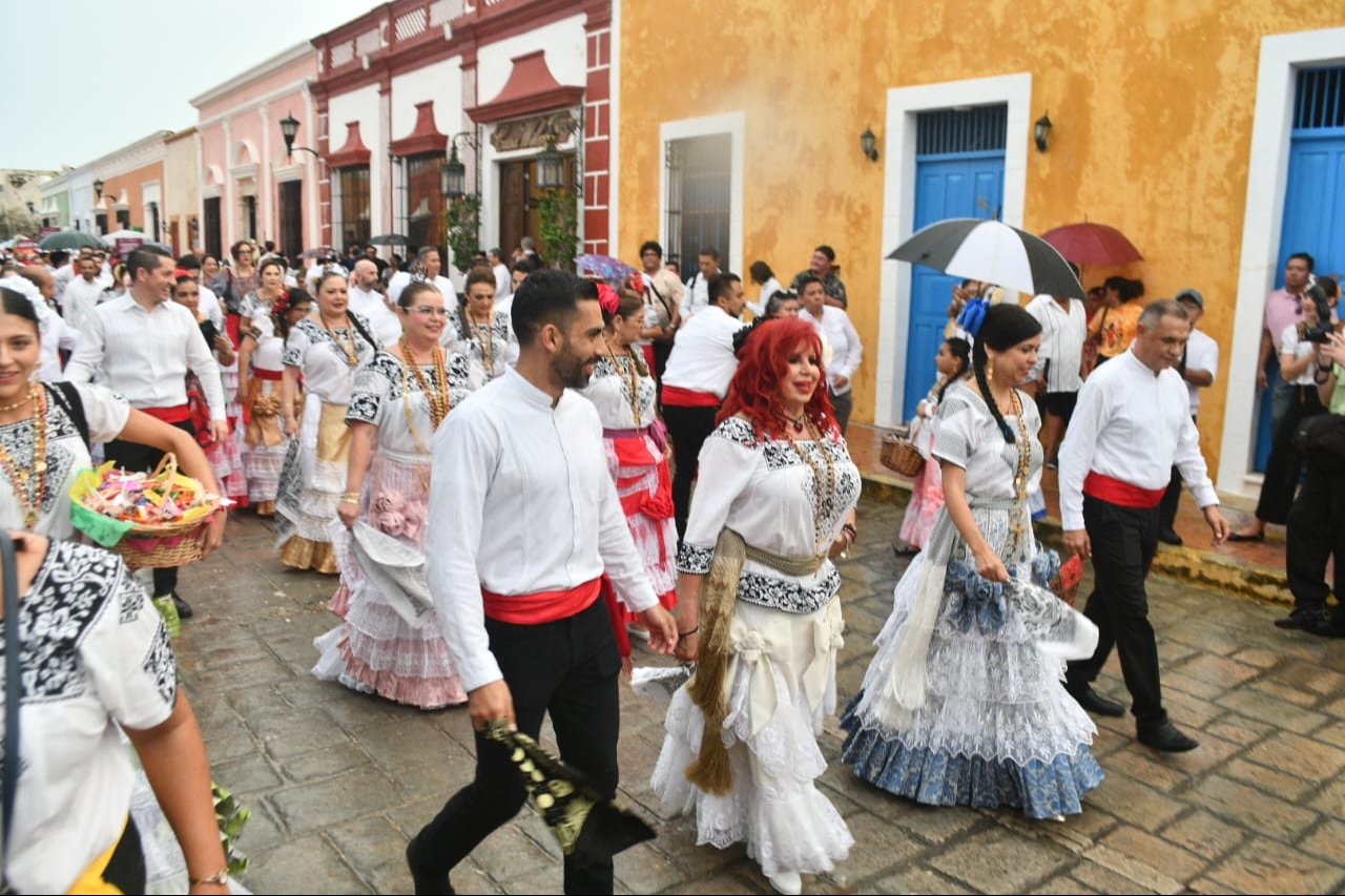 La Caminata Campechana 2024 celebró el 484 aniversario de la Fundación de San Francisco de Campeche