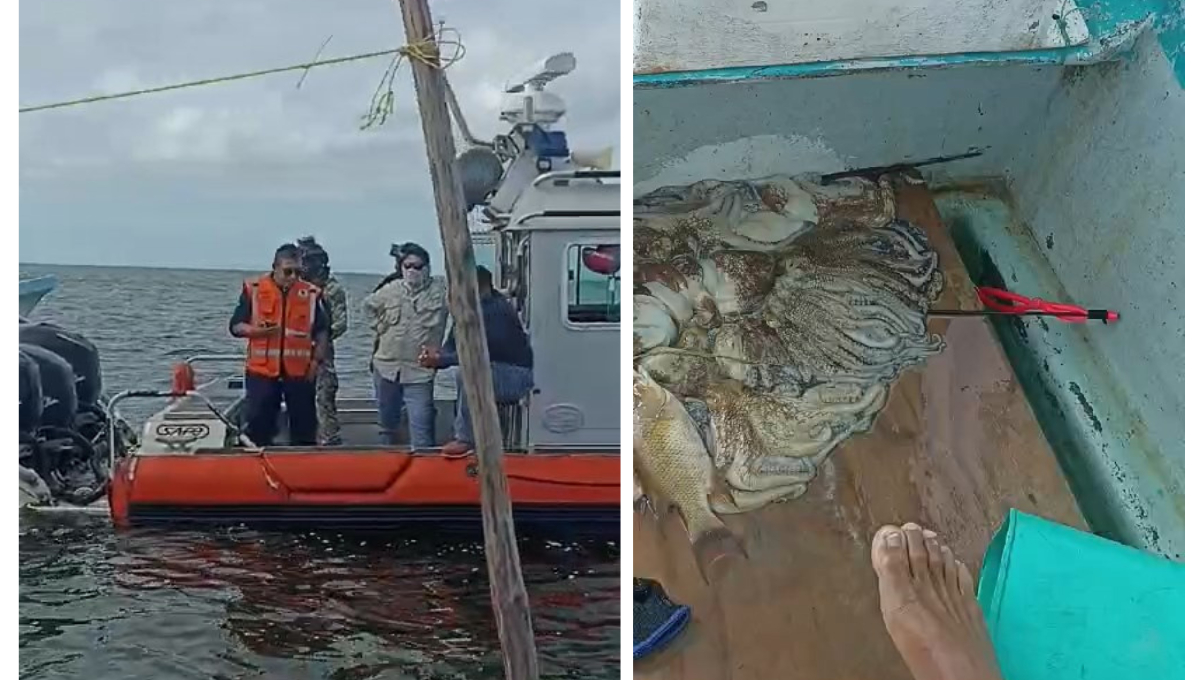 Los pescadores acusaron a la Marina de decomisar y vender los compresores ilegalmente