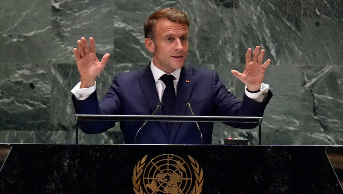 Emmanuel Macron, presidente de Francia