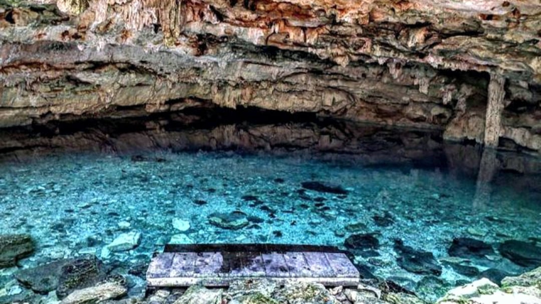 Este es el cenote donde desapareció el buzo argentino