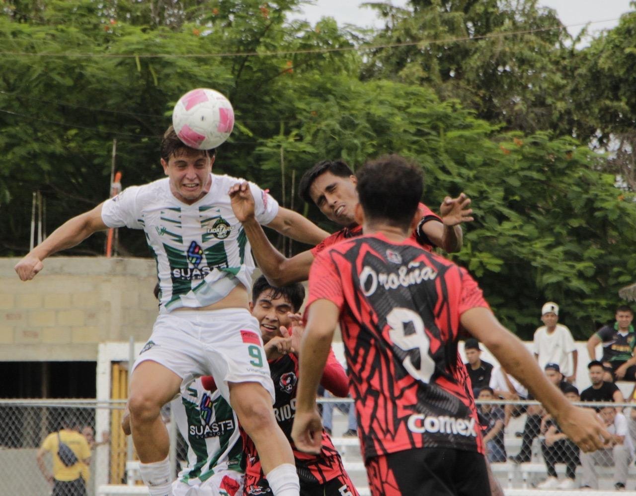 Ejidatarios de Bonfil FC destacaron por la rapidez de las anotaciones de goles