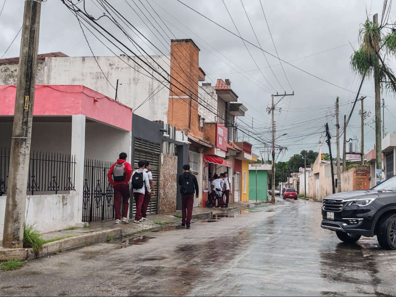 Alumnos tuvieron que regresar a sus domicilios