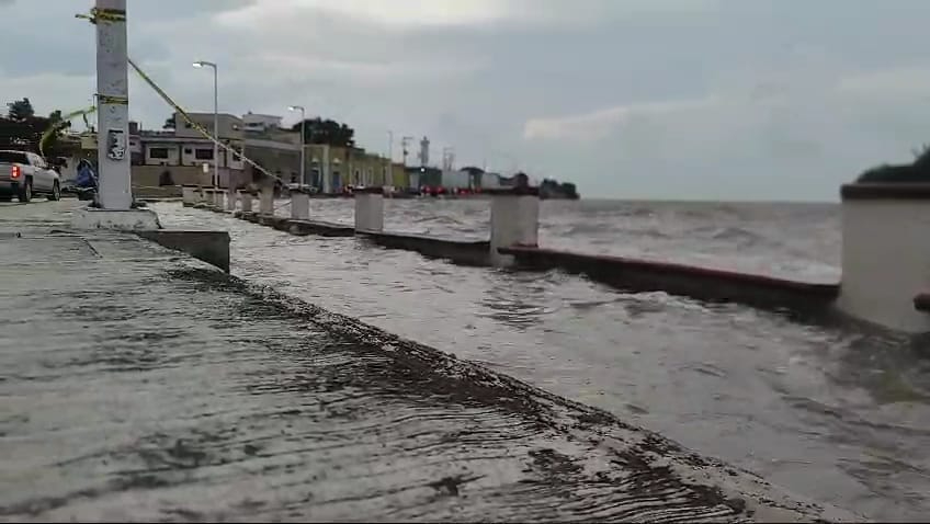 Zonas de riesgo en Campeche ante la probable llegada del Huracán Rafael