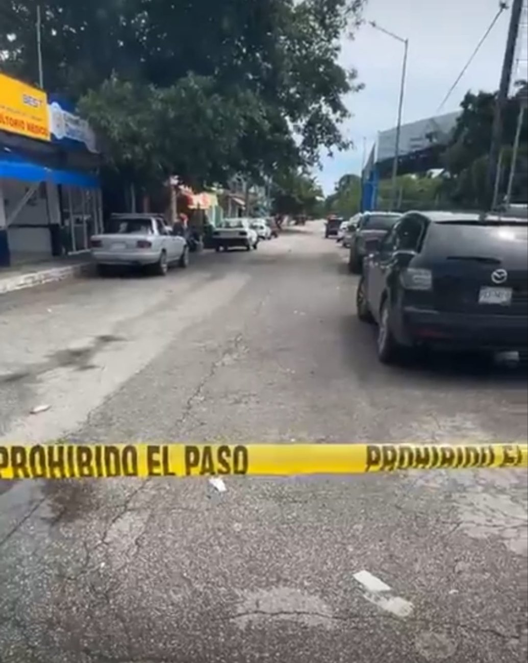 Las riñas como esta sucedida en la zona, son bastante comunes