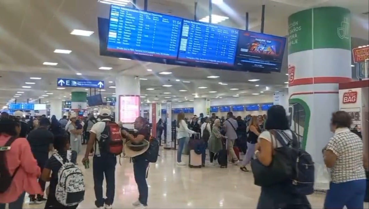 No se prevén graves afectaciones en el aeropuerto de Cancún