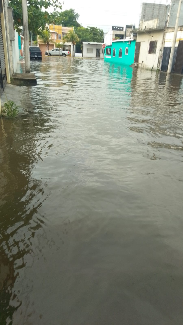 Inundaciones en Sabancuy