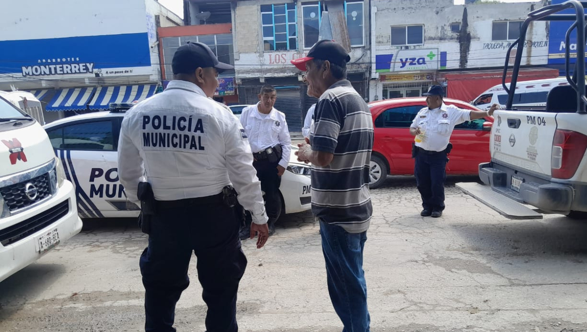 El incidente ocurrió cuando Miguel llegó a la ciudad para realizar trámites.