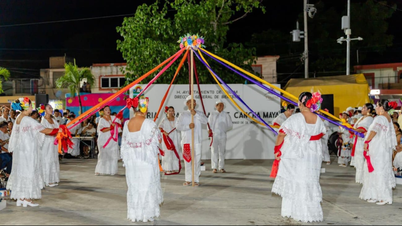 Feria de la Cancha Maya llega a Tulum para continuar con la tradición