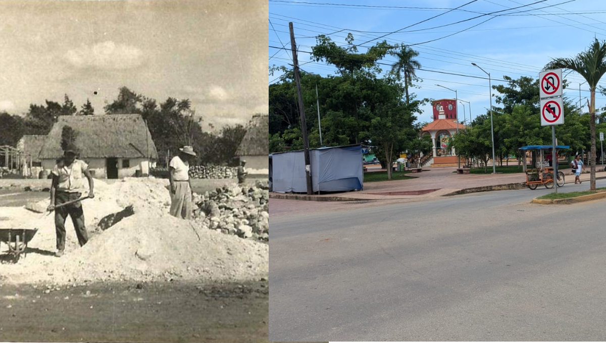 Parque central de José María Morelos