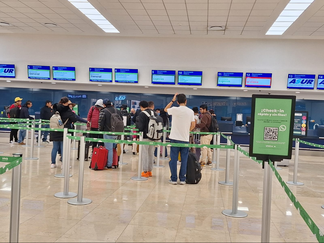 Aeropuerto de Mérida: Reporte de vuelos, horarios, salidas y retrasos 