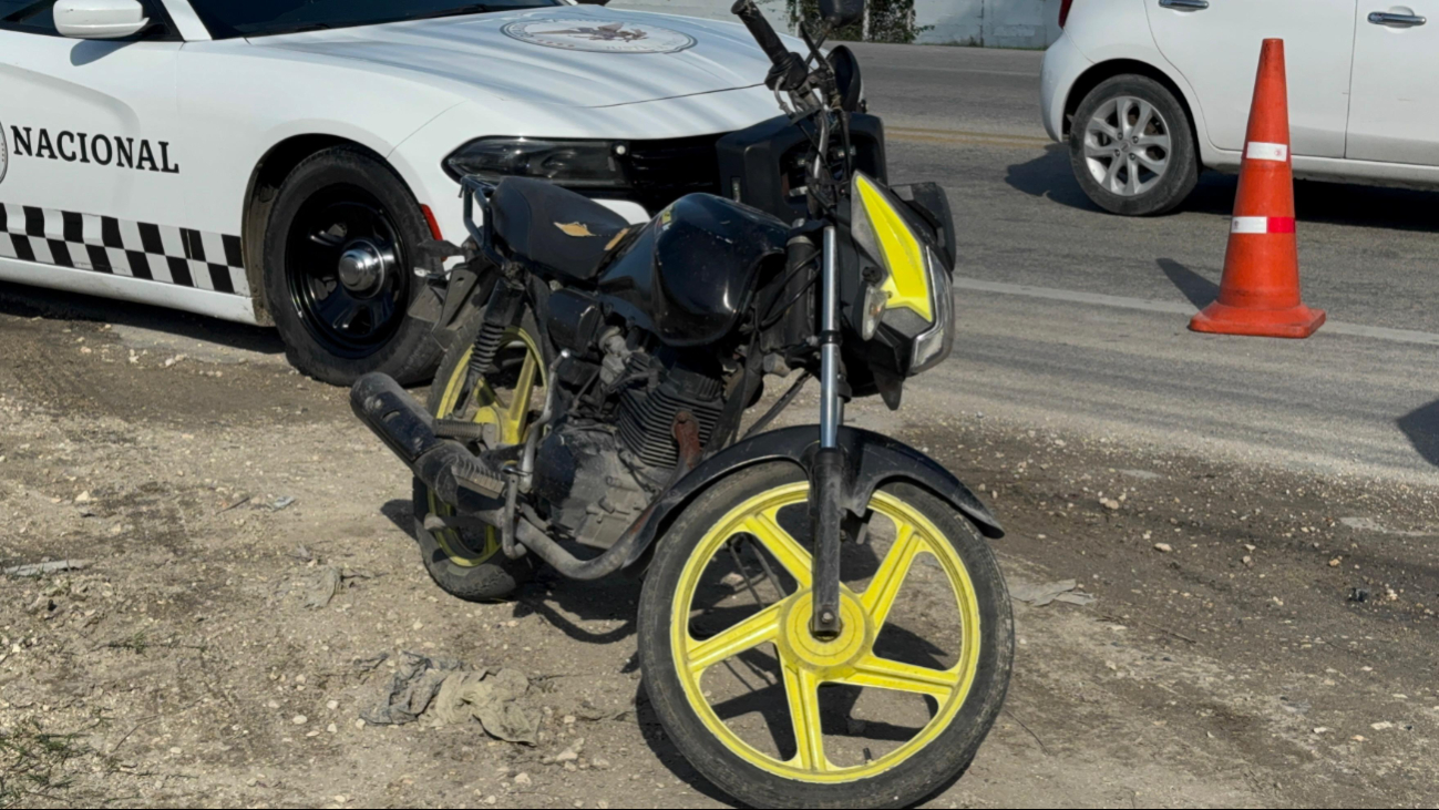 Choque frente a gasera en Ciudad del Carmen deja a dos jóvenes lesionados