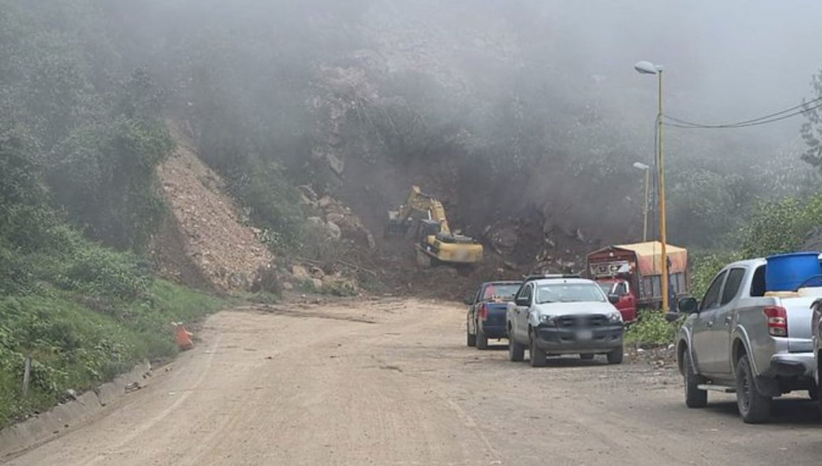 El pasado 26 de octubre fue cuando a la altura del kilómetro 230 se registró un deslizamiento de tierra