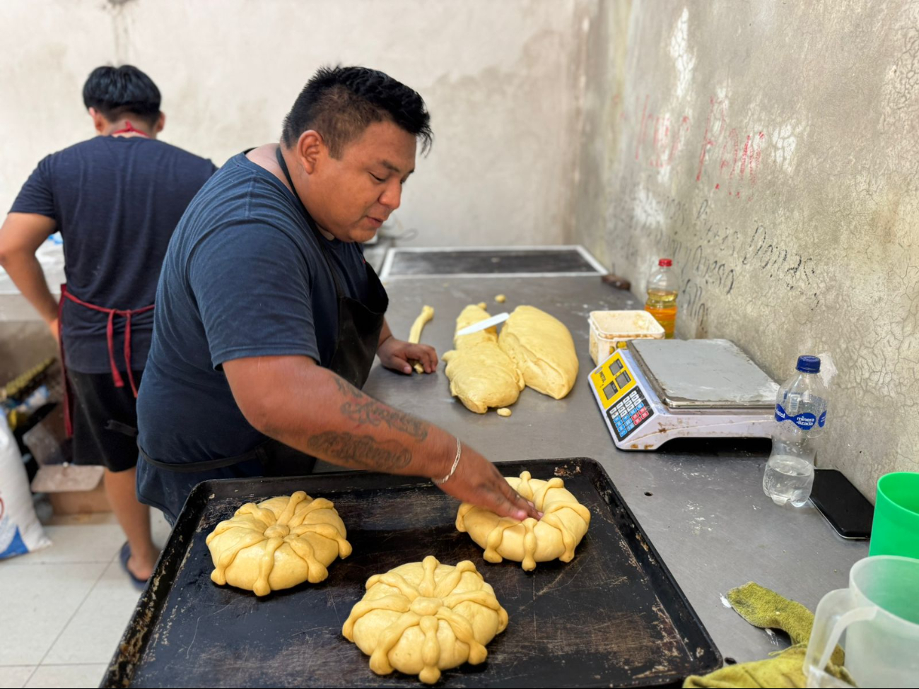 La demanda del pan de muerto ha aumentado en las panaderías de Hopelchén en los últimos dos días