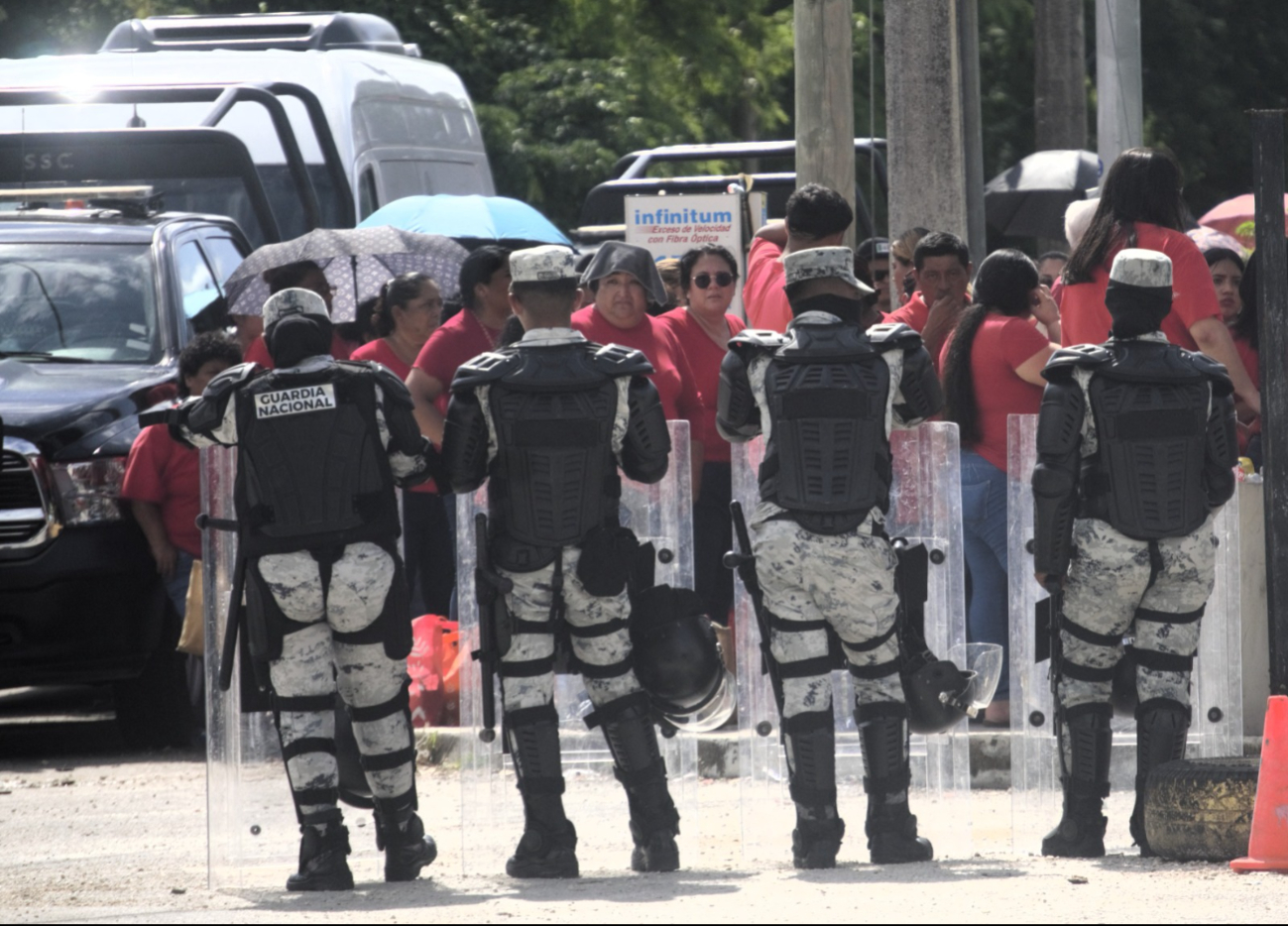 Durante visita de familiares de reclusos de Cereso de Cancún exponen inconformidades