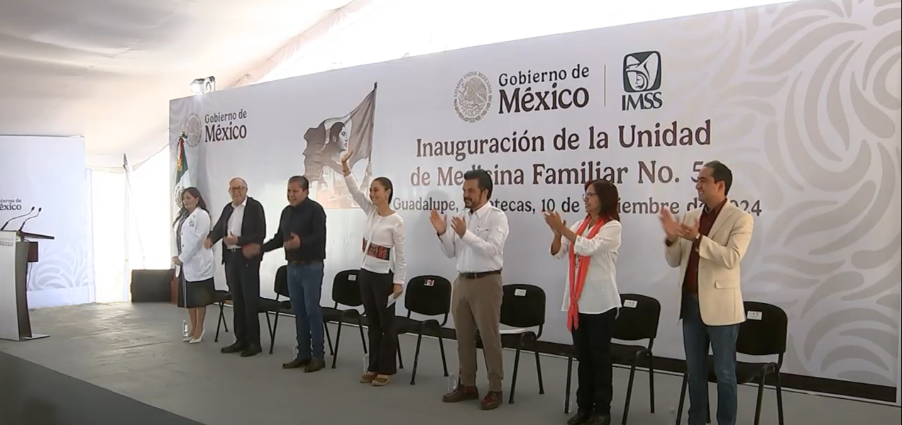 Claudia Sheinbaum encabeza la inauguración