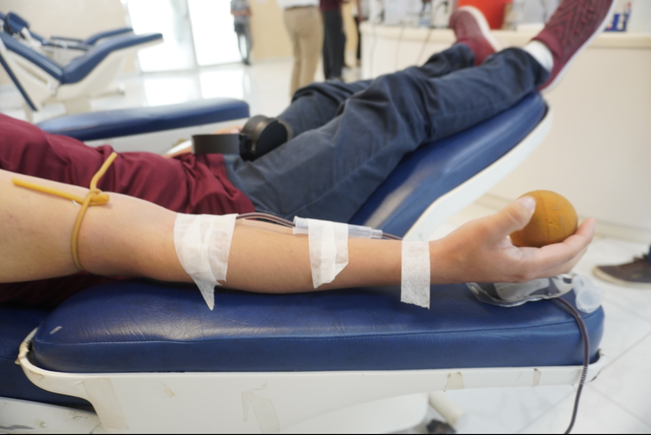 Se lograron 100 donaciones de sangre