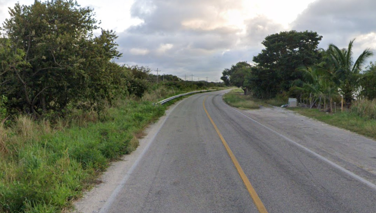 Anoche, un hombre fue hallado sin vida en la carretera Champotón-Campeche, en Haltunchén, Seybaplaya