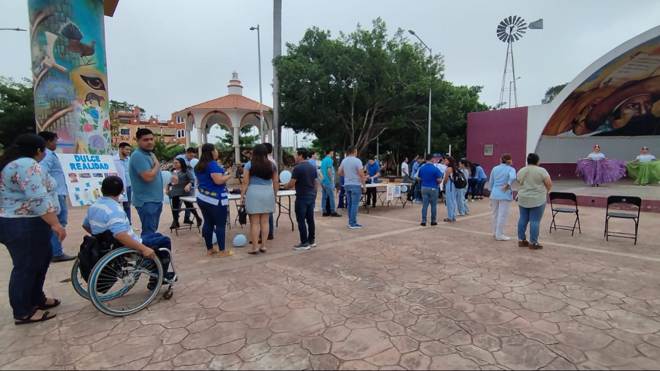 El evento dio inicio con una caminata